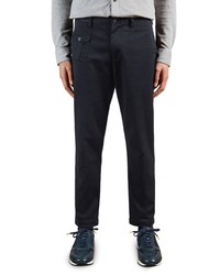Ted Baker London Asahi Tapered Crop Trousers In Dk Navy At Nordstrom