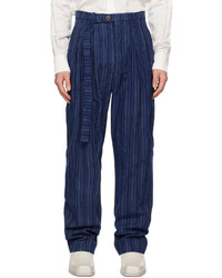 King & Tuckfield Blue Grant Trousers