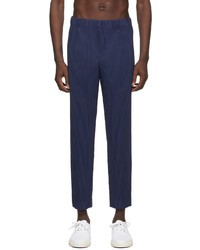 Homme Plissé Issey Miyake Blue Tailored Pleats 1 Trousers
