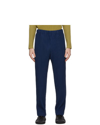 Homme Plissé Issey Miyake Blue Tailored Pleats 2 Trousers