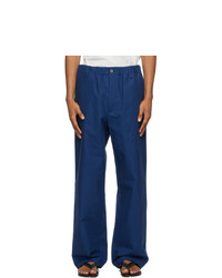 Jil Sander Blue Trousers