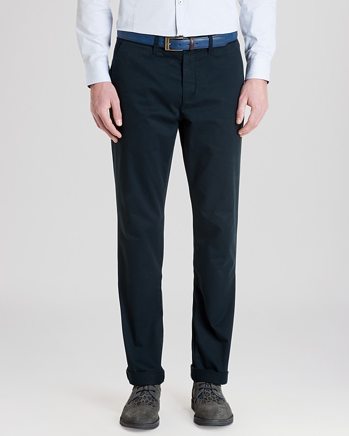 ted baker classic fit chinos