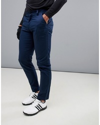 Calvin Klein Golf Chino Trousers In Navy