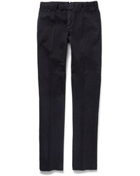 Incotex Chinolino Slim Fit Linen And Cotton Blend Trousers
