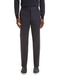 Loro Piana Cotton Linen Chinos In Ripe Blueberry At Nordstrom