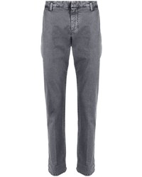 Dondup Cropped Cotton Chino Trousers