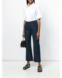 Marni Cropped Flared Trousers