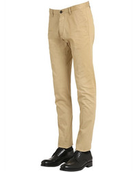 DSQUARED2 Tidy Stretch Cotton Drill Chino Pants