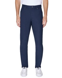 Hickey Freeman Five Pocket Golf Pants In Navy At Nordstrom