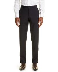 Canali Impeccabile Wool Trousers In Navy At Nordstrom