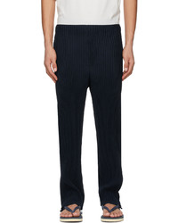 Homme Plissé Issey Miyake Indigo Monthly Color February Trousers