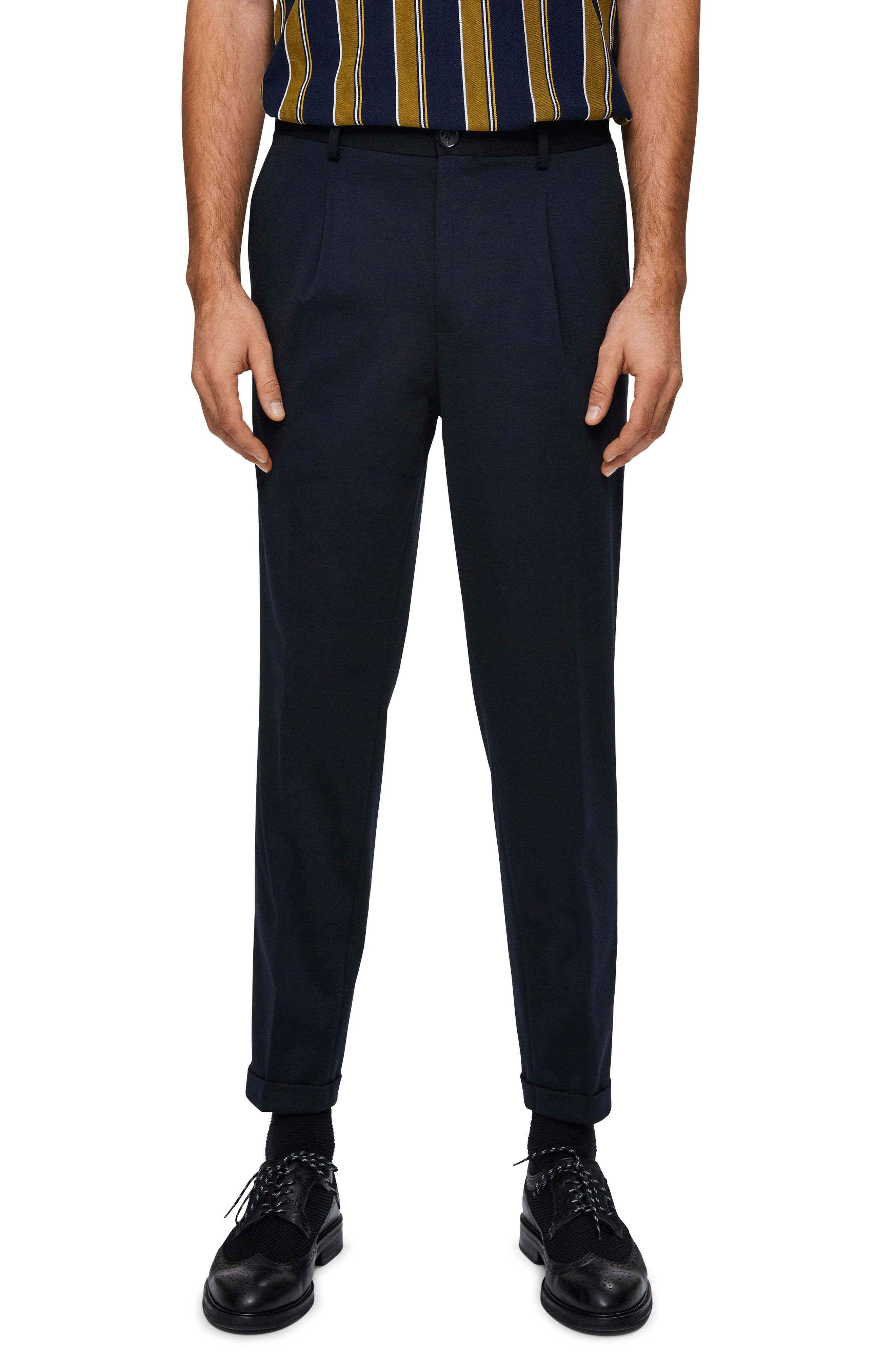 Selected Homme Jim Flex Slim Fit Tapered Pants, $37 | Nordstrom | Lookastic