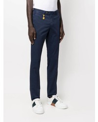 Manuel Ritz Logo Charm Regular Chino Trousers