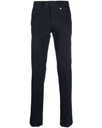 Canali Low Rise Cotton Chinos