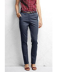 Classic Mid Rise Slim Chino Pants Washed Clay Plaid18
