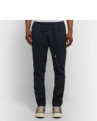 Nonnative Midnight Blue Educator Tapered Wool Blend Ripstop Trousers