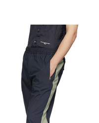 Stella McCartney Navy And Beige Contrast Piet Trousers