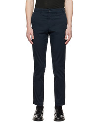 Norse Projects Navy Aros Slim Trousers