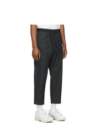 Oamc Navy Belt Trousers