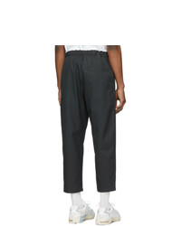 Oamc Navy Belt Trousers