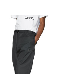 Oamc Navy Belt Trousers