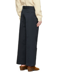 Acne Studios Navy Casual Trousers