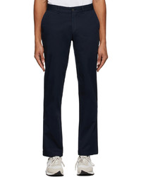 Sunspel Navy Chino Trousers