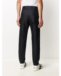 Tom Ford Navy Cotton Chino Trousers