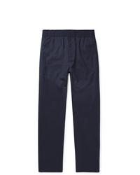 Norse Projects Navy Luther Wool Blend Trousers