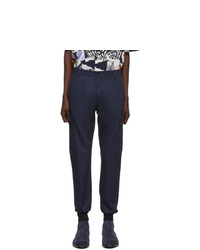 Ps By Paul Smith Navy Military Trousers