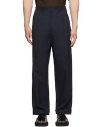 Recto Navy Narciso Trousers