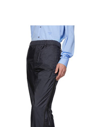 Prada Navy Nylon Trousers
