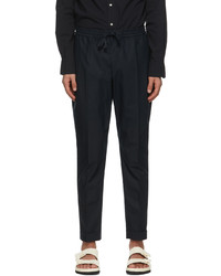 Officine Generale Navy Organic Cotton Phil Chino Trousers