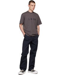 Sunnei Navy Patch Pocket Trousers