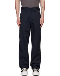 Sunnei Navy Patch Pocket Trousers
