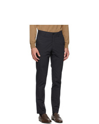 Dunhill Navy Poplin Chino Trousers