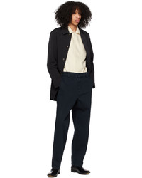 Another Aspect Navy Regular Fit Trousers