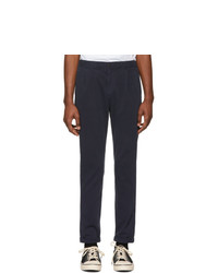 Ps By Paul Smith Navy Stretch Trousers