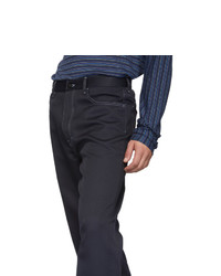Marni Navy Techno Cord Trousers