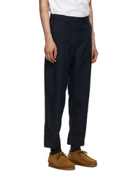 AïE Navy Twill Bng Trousers