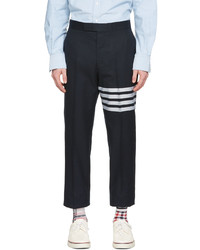 Thom Browne Navy Twill Trousers