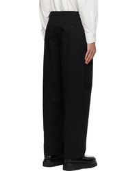 Recto Navy Wide Leg Trousers