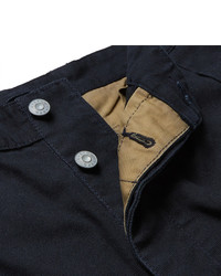 Nigel Cabourn Pleated Cotton Canvas Chinos