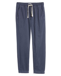Marine Layer Saturday Slim Fit Woven Pants In Blue At Nordstrom