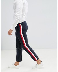 ASOS DESIGN Skinny Crop Smart Trousers In 100% Wool With