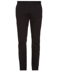 Maison Margiela Slim Fit Cotton And Linen Blend Chino Trousers
