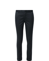 Paul Smith Slim Fit Tapered Cotton Blend Twill Trousers