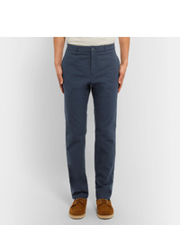 A.P.C. Slim Fit Textured Stretch Cotton Chinos