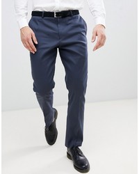 Twisted Tailor Slim Fit Trouser In Navy