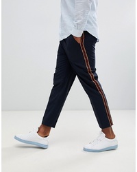 New Look Smart Joggers With In Navy
